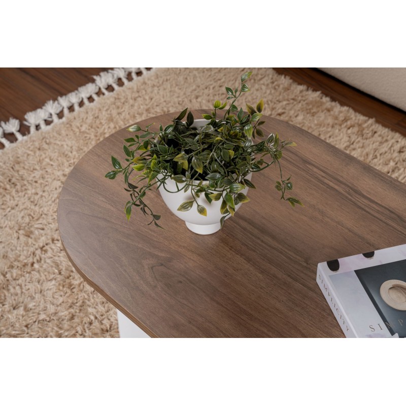 Coffee Table Sable - Walnut, White Walnut
White