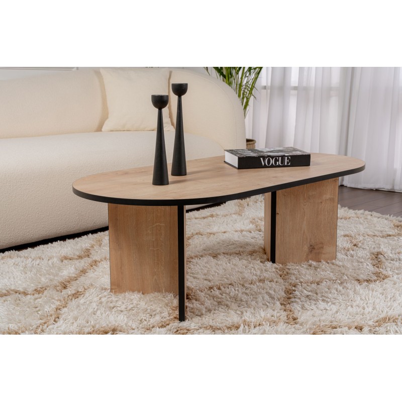 Coffee Table Sable - Sapphire Oak, Black Sapphire Oak
Black