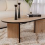 Coffee Table Sable - Sapphire Oak, Black Sapphire Oak
Black