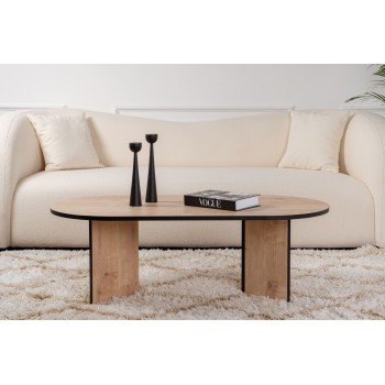 Coffee Table Sable - Sapphire Oak, Black Sapphire Oak
Black