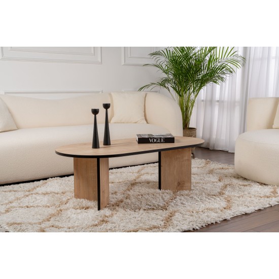 Coffee Table Sable - Sapphire Oak, Black Sapphire Oak
Black Coffee Table Sable - Sapphire Oak, Black Sapphire Oak
Black