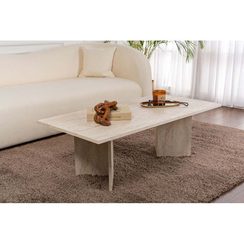 Coffee Table Sabin - Travertine Travertine