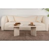 Coffee Table Sabin - Travertine Travertine