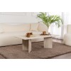 Coffee Table Sabin - Travertine Travertine