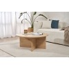 Coffee Table Soleil - Sapphire Oak Sapphire Oak