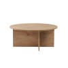 Coffee Table Soleil - Sapphire Oak Sapphire Oak