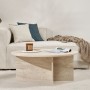 Coffee Table Soleil - Travertine Travertine