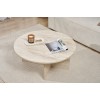 Coffee Table Soleil - Travertine Travertine