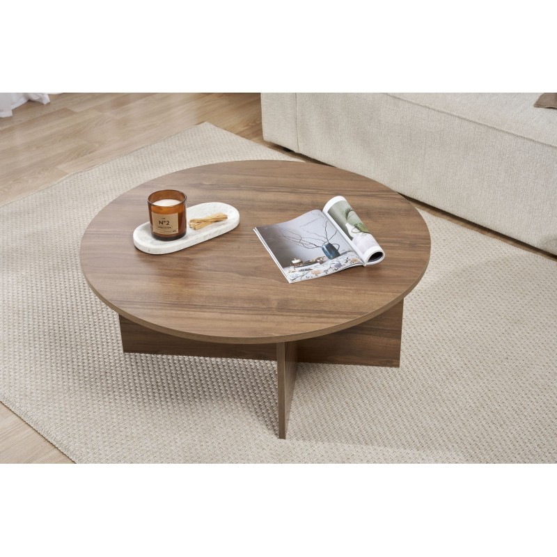Coffee Table Soleil - Walnut Walnut