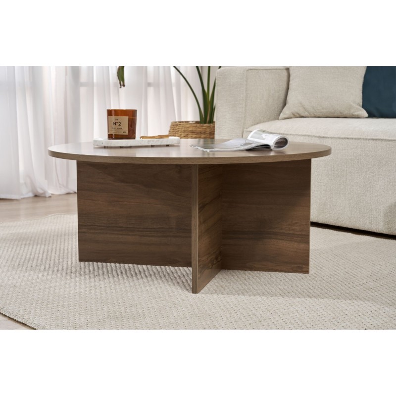 Coffee Table Soleil - Walnut Walnut