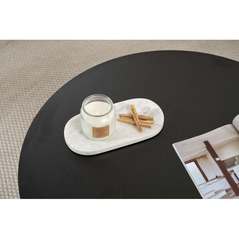 Coffee Table Soleil - Wood Black Wood Black
