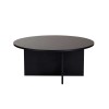 Coffee Table Soleil - Wood Black Wood Black