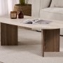 Coffee Table Sable - Travertine, Walnut Travertine
Walnut