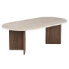 Coffee Table Sable - Travertine, Walnut Travertine
Walnut