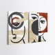 Decorative Canvas Painting (2 Pieces) 2KNV4234 - 50 x 70 Multicolor Wallxpert Decorative Canvas Painting (2 Pieces) 2KNV4234 - 50 x 70 Multicolor