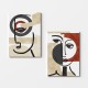 Decorative Canvas Painting (2 Pieces) 2KNV4234 - 50 x 70 Multicolor Wallxpert Decorative Canvas Painting (2 Pieces) 2KNV4234 - 50 x 70 Multicolor