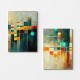 Wallxpert Decorative Canvas Painting (2 Pieces) 2KNV4318 - 50 x 70 Multicolor