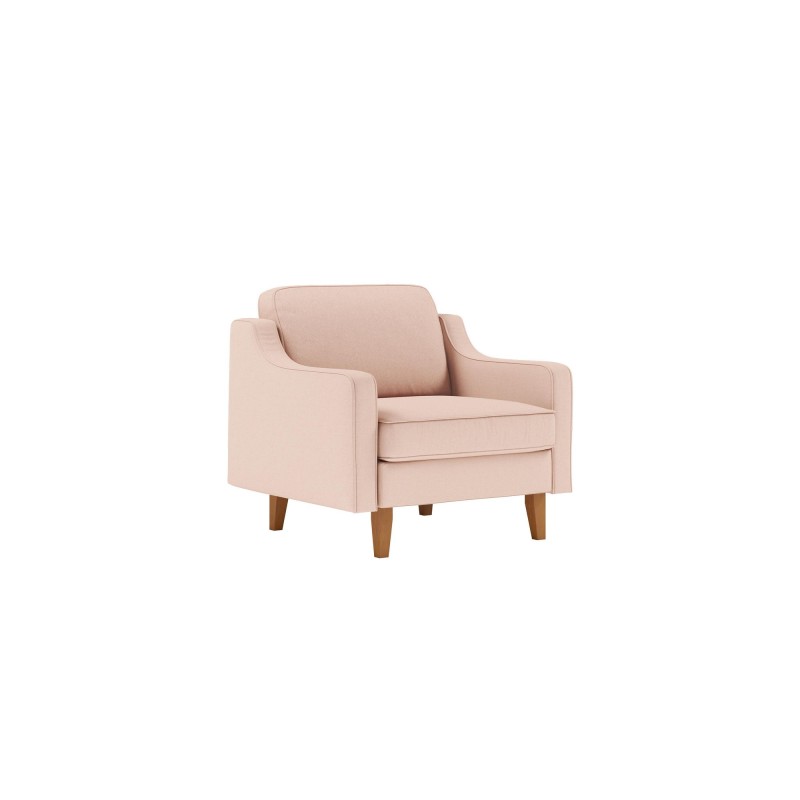 1-Seat Sofa Robin 1 - Salmon, Walnut Salmon
Walnut