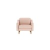 1-Seat Sofa Robin 1 - Salmon, Walnut Salmon
Walnut
