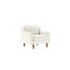 1-Seat Sofa Robin 1 - Milk Froth, Walnut Milk Froth
Walnut