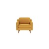 1-Seat Sofa Robin 1 - Mustard, Walnut Mustard
Walnut