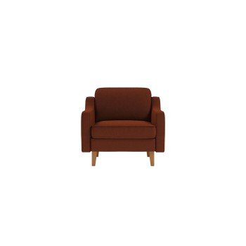 1-Seat Sofa Robin 1 - Tile Red, Walnut Tile Red
Walnut