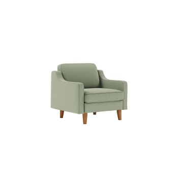 1-Seat Sofa Robin 1 - Sea Green, Walnut Sea Green
Walnut
