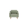 1-Seat Sofa Robin 1 - Sea Green, Walnut Sea Green
Walnut
