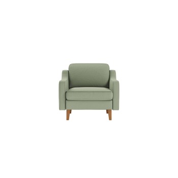 1-Seat Sofa Robin 1 - Sea Green, Walnut Sea Green
Walnut