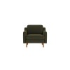 1-Seat Sofa Robin 1 - Oil Green, Walnut Oil Green
Walnut