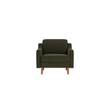 1-Seat Sofa Robin 1 - Oil Green, Walnut Oil Green
Walnut