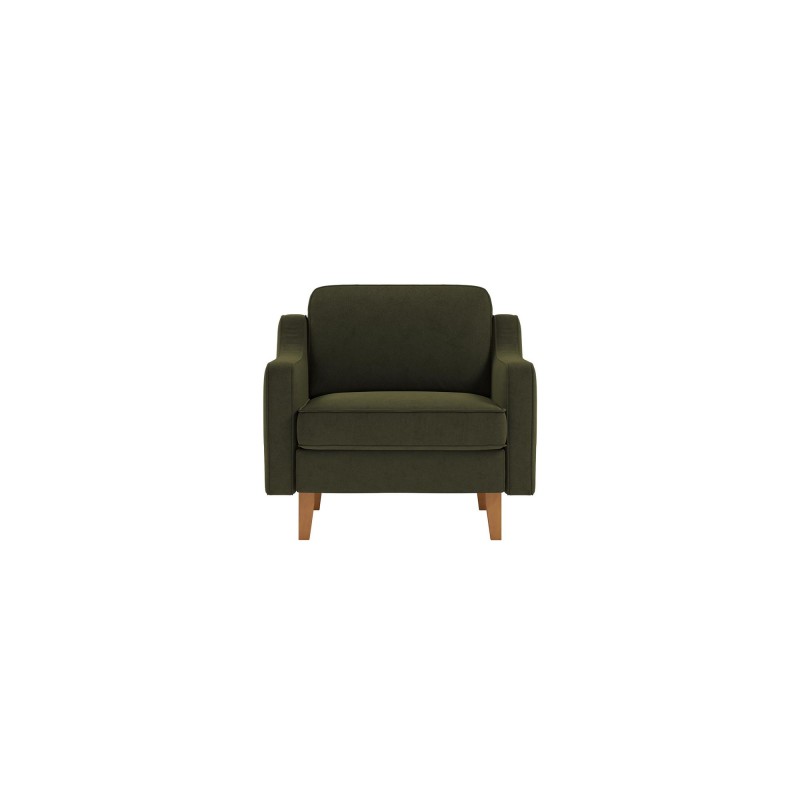 1-Seat Sofa Robin 1 - Oil Green, Walnut Oil Green
Walnut