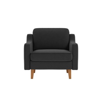 1-Seat Sofa Robin 1 - Night Grey, Walnut Night Grey
Walnut