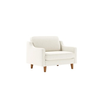 1-Seat Sofa Robin Loveseat - Milk Froth, Walnut Milk Froth
Walnut