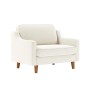 1-Seat Sofa Robin Loveseat - Milk Froth, Walnut Milk Froth
Walnut