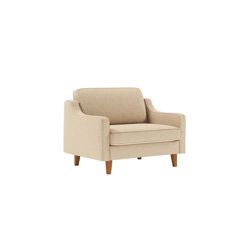 1-Seat Sofa Robin Loveseat - Sand, Walnut Sand
Walnut