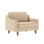 1-Seat Sofa Robin Loveseat - Sand, Walnut Sand
Walnut