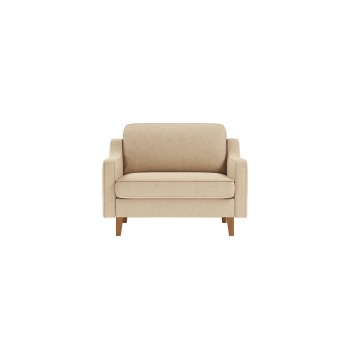 1-Seat Sofa Robin Loveseat - Sand, Walnut Sand
Walnut