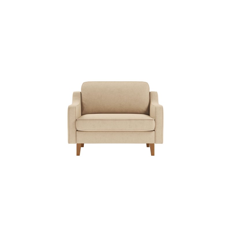 1-Seat Sofa Robin Loveseat - Sand, Walnut Sand
Walnut