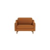 1-Seat Sofa Robin Loveseat - Caramel, Walnut Caramel
Walnut
