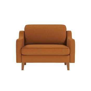 1-Seat Sofa Robin Loveseat - Caramel, Walnut Caramel
Walnut