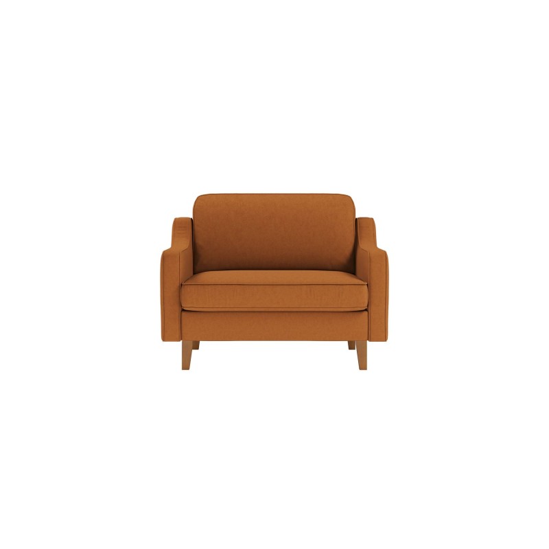 1-Seat Sofa Robin Loveseat - Caramel, Walnut Caramel
Walnut