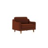 1-Seat Sofa Robin Loveseat - Tile Red, Walnut Tile Red
Walnut
