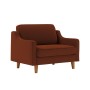 1-Seat Sofa Robin Loveseat - Tile Red, Walnut Tile Red
Walnut