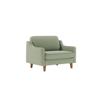 1-Seat Sofa Robin Loveseat - Sea Green, Walnut Sea Green
Walnut