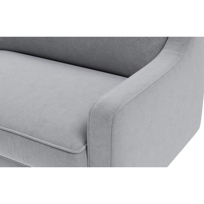1-Seat Sofa Robin Loveseat - Fog Grey, Walnut Fog Grey
Walnut
