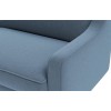 1-Seat Sofa Robin Loveseat - Ocean Blue, Walnut Ocean Blue
Walnut