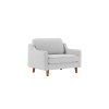 1-Seat Sofa Robin Loveseat - Pebble, Walnut Pebble
Walnut