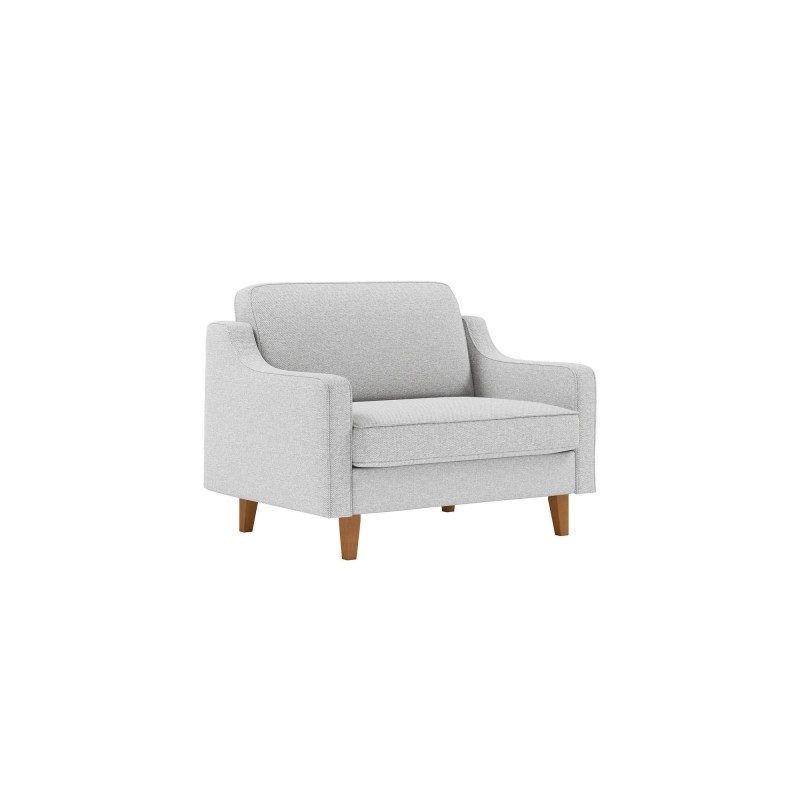 1-Seat Sofa Robin Loveseat - Pebble, Walnut Pebble
Walnut