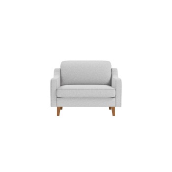 1-Seat Sofa Robin Loveseat - Pebble, Walnut Pebble
Walnut